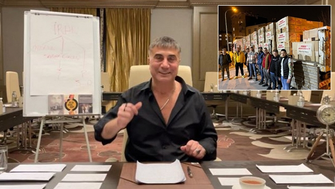 Peker'den 'on binlerce aileye' ramazan kolisi