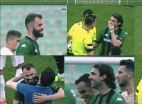 Denizlispor maçında şok eden görüntüler