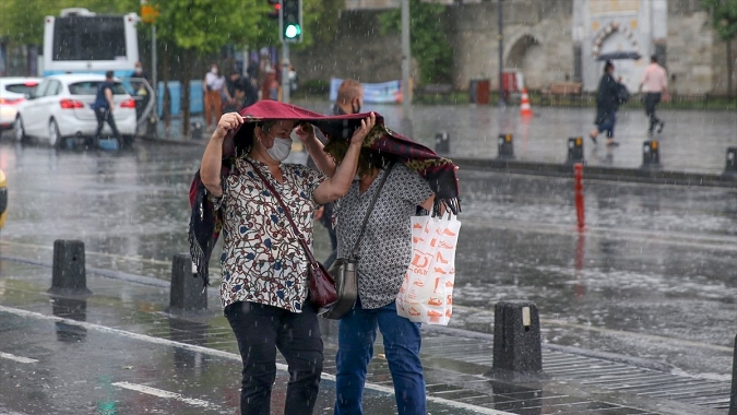 Meteoroloji'den yağmur uyarısı