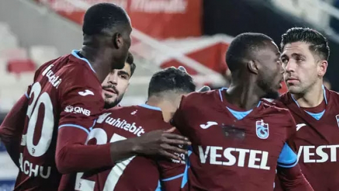 Trabzonspor'un Gol Makineleri Durdurulamıyor
