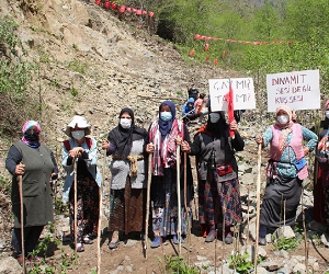 İkizdere direnişine oda destek verdi