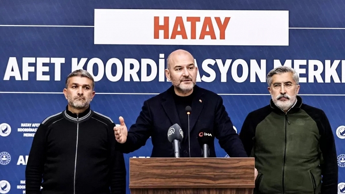 Soylu, Hatay'daki su sıkıntısı iddialarına sert çıktı