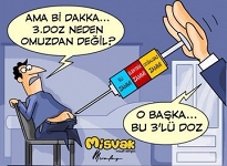 Misvak dergisinden 'zam' karikatürü