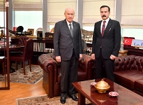 Kürşat Yılmaz'dan MHP lideri Bahçeli'ye ziyaret
