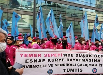 Türk-İş'den Kuryelere Destek