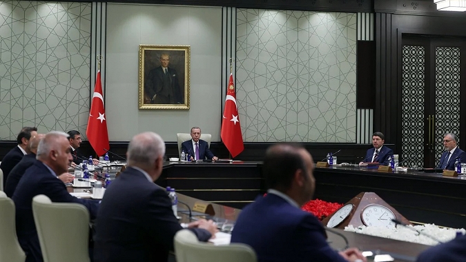 Bakanlar Toplantısı Cumhurbaşkanı Erdoğan başkanlığında toplandı
