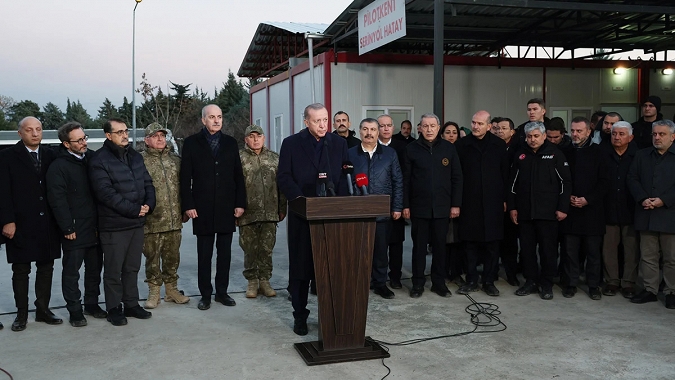 Erdoğan 'Böylesine büyük bir depreme hazırlıklı olamazdık'