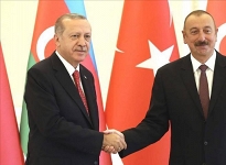 Erdoğan, Aliyev ile görüştü