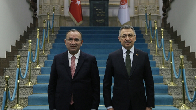 Oktay'dan Adalet Bakanı Bozdağ'a ziyaret