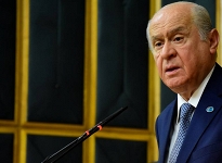 MHP lideri Bahçeli Ateş Püskürdü