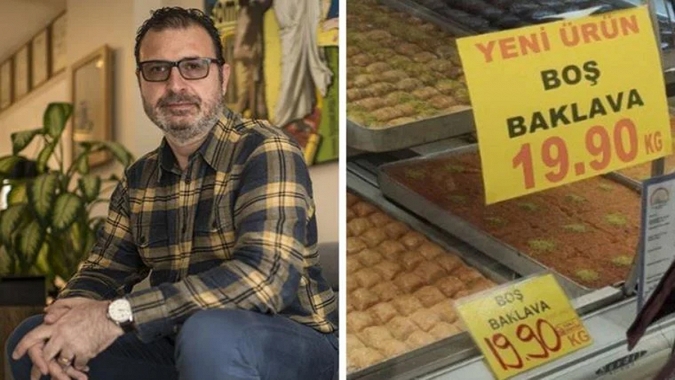 Yılmaz'dan 'boş baklava' tepkisi