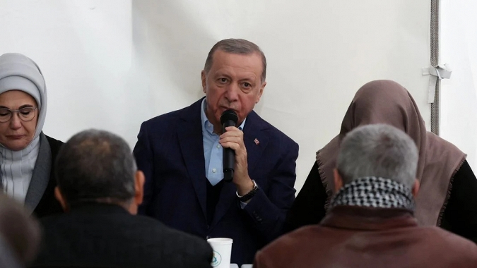 Erdoğan Şanlıurfa'da depremzedelere seslendi