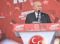 Bahçeli 'Sözümüz sözdür adayımız Erdoğan'dır'