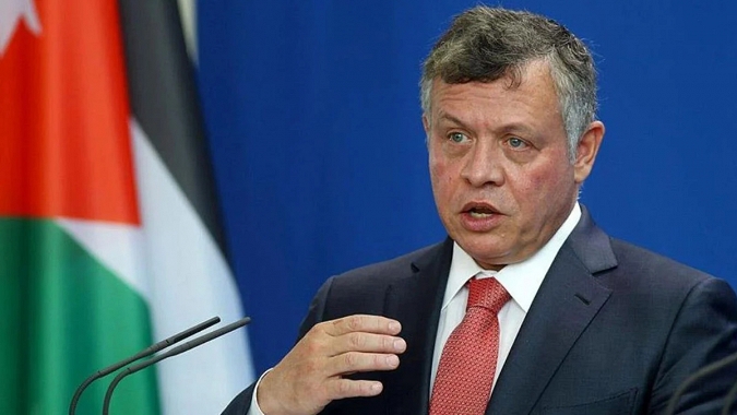 Ürdün Kralı'ndan Filistin'e destek