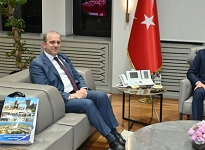 Hamdullah Çuvalcı'dan Bakan Uraloğlu’na ziyaret
