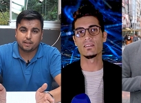 Sokak röportajı yapan üç Youtuber'a eş zamanlı gözaltı