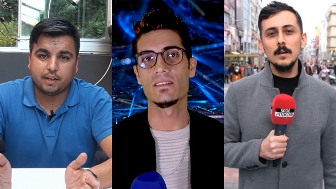 Sokak röportajı yapan üç Youtuber'a eş zamanlı gözaltı