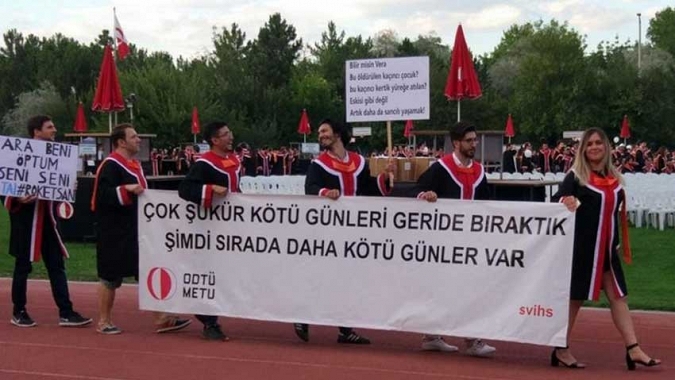 ODTÜ Rektörlüğü, tepkilere karşın mezuniyete..?