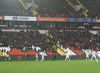 Gaziantep FK tribünleri 61. dakika Şovu