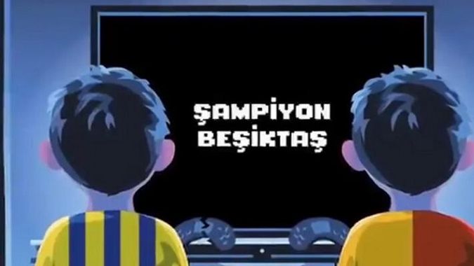 Beşiktaş'tan Galatasaray ve Fenerbahçe'ye komik gönderme!
