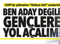 Volkan Canalioğlu: 'Ben aday değilim...' Gençlere yol açalım!
