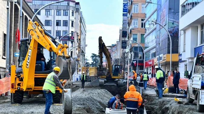 Trabzon'un Alt Yapı Çilesi Bitti