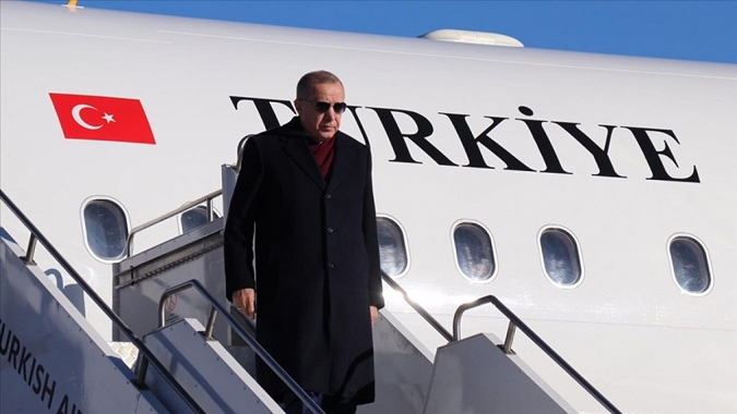 Cumhurbaşkanı Erdoğan, BAE'ye gitti
