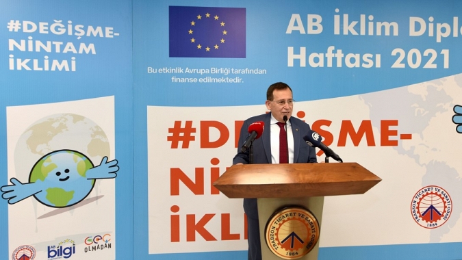 Üniversiteli gençler, Trabzon’da AB- Türkiye İklim Forumu’nda buluştu
