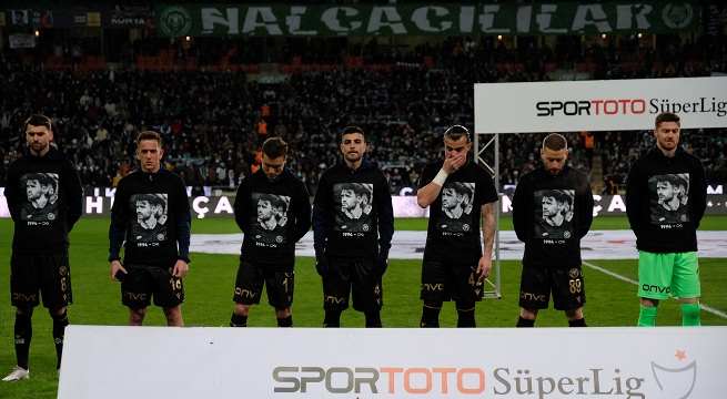 Konyaspor maçında gözyaşları sel oldu