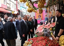 Yavuz Aydın Trabzon sokaklarında