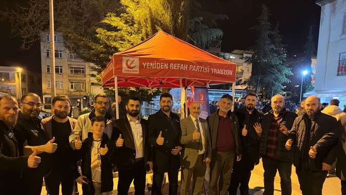 Yeniden Refah Partisi, Trabzon sahada