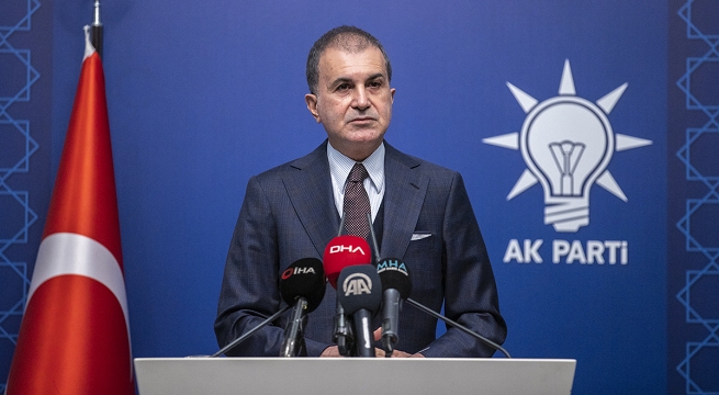 AK Parti Sözcüsü Çelik'ten NATO açıklaması
