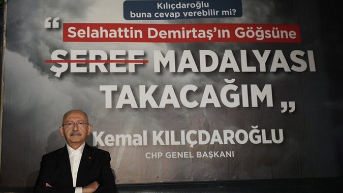 Kılıçdaroğlu'ndan sahte afiş tepkisi