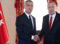 Erdoğan NATO Genel Sekreteri Stoltenberg’i kabul etti
