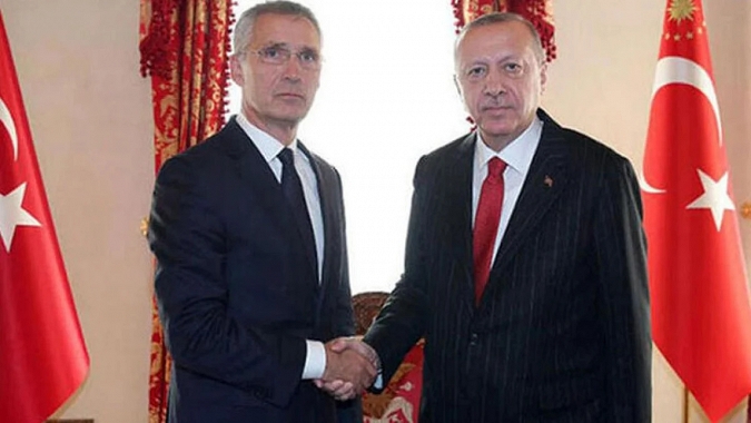 Erdoğan NATO Genel Sekreteri Stoltenberg’i kabul etti
