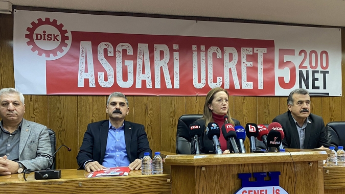 DİSK, asgari ücret taleplerini açıkladı