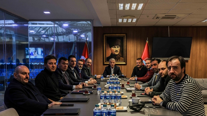 Trabzonspor'da görev dağılımı yapıldı