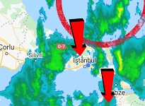 Karadeniz'deki siklon İstanbul'u vuracak