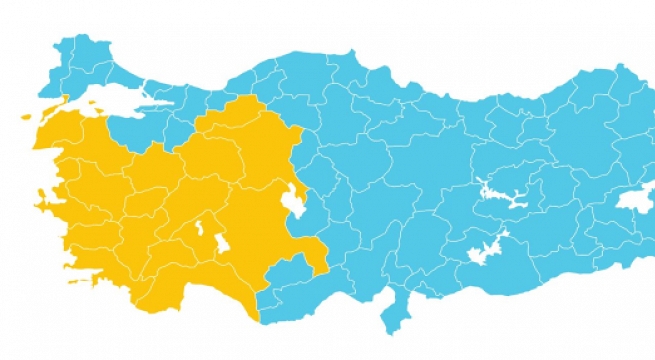 Meteoroloji Harita İle O İlleri Uyardı