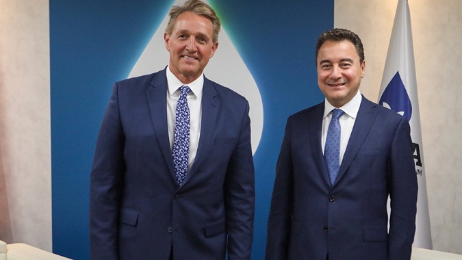 Jeffry Flake'den Babacan'a ziyaret