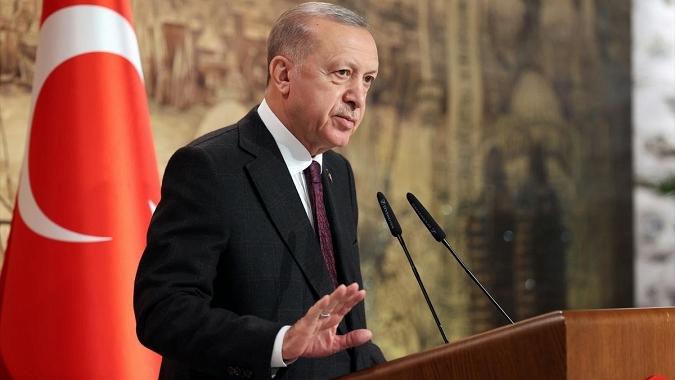 Erdoğan 'Bizim değerlerimizde faize yer yok'