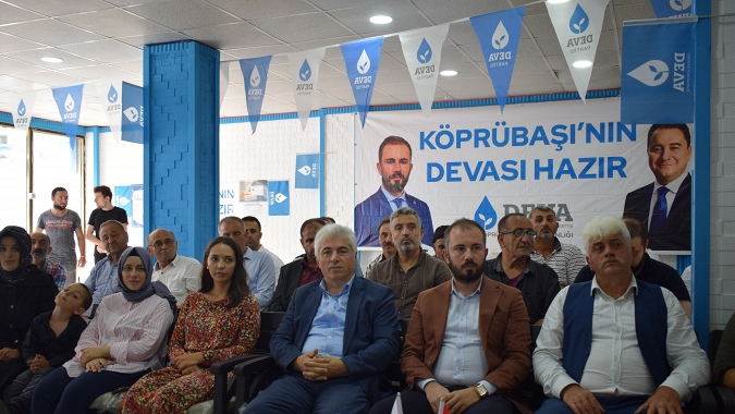 DEVA Partisi Köprübaşı ilçe Kongresi Gerçekleştirildi