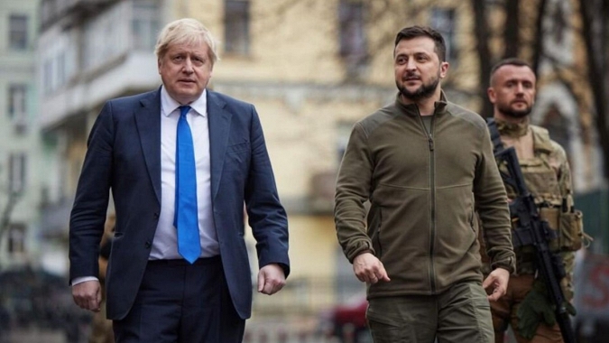 Johnson: Zelenskiy'i ağırlamaktan onur duyarım
