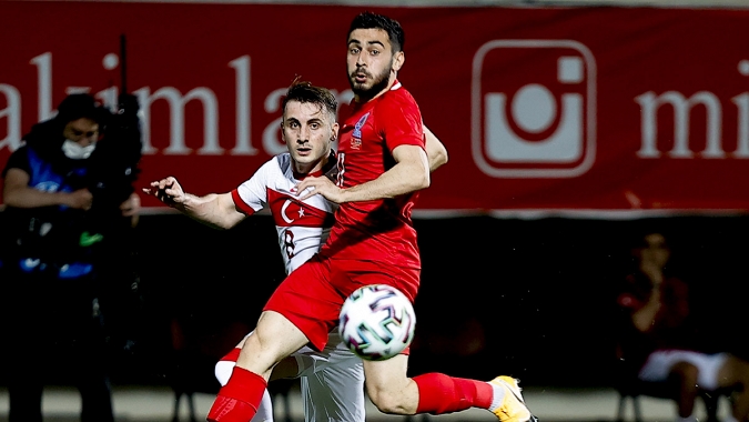 Türkiye Azerbaycan'ı 2-1 mağlup etti