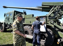 Ukrayna yeni obüs sistemini test etti
