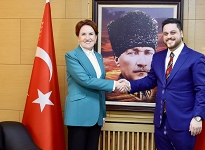 Akşener'den Hüseyin Baş'a ziyaret