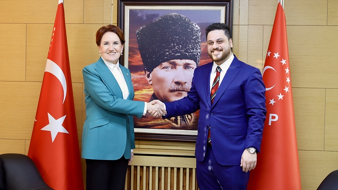 Akşener'den Hüseyin Baş'a ziyaret