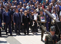 Korgeneral Mehmet Şanver son yolculuğuna uğurlandı
