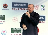 Cumhurbaşkanı Erdoğan, Trabzon’da konuşuyor