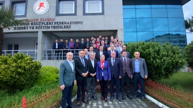 CHP’li heyetten ASKF’ye çıkarma